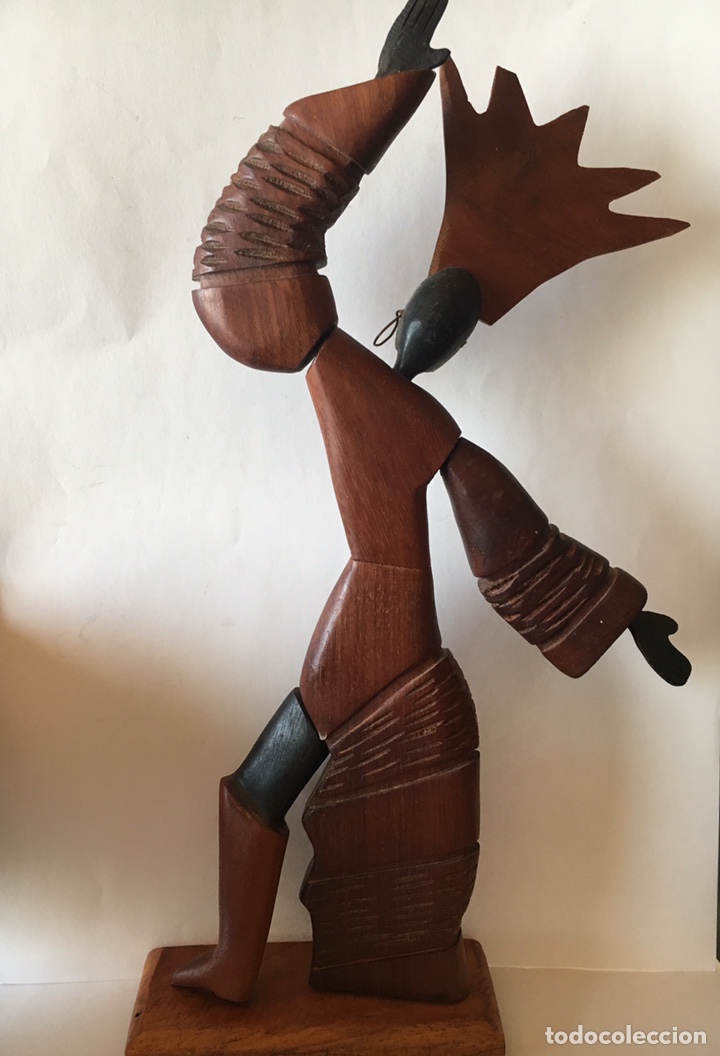 Otros objetos de arte: Figura madera - Foto 1