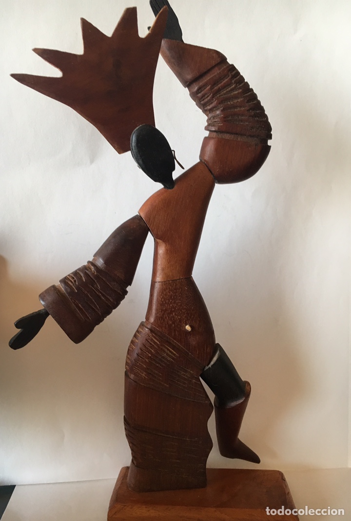 Otros objetos de arte: Figura madera - Foto 2