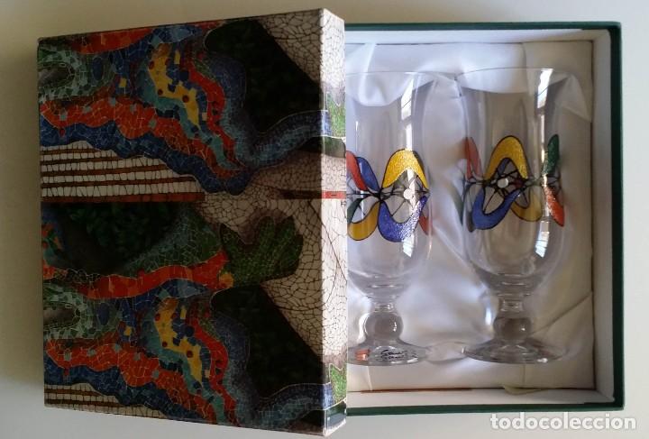 Otros objetos de arte: GAUDI copas dise&ntilde;o A ESTRENAR / agotadas - Foto 1