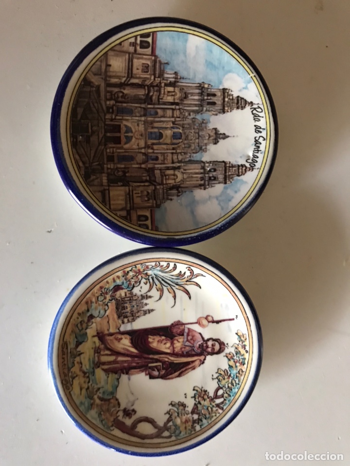 Otros objetos de arte: Platitos De Santiago de Compostela - Foto 2