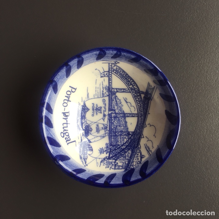 Otros objetos de arte: Cuenco porcelana pintado a mano - Foto 1