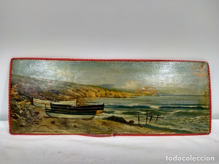Otros objetos de arte: Lote cinco antiguas tablillas. - Foto 2