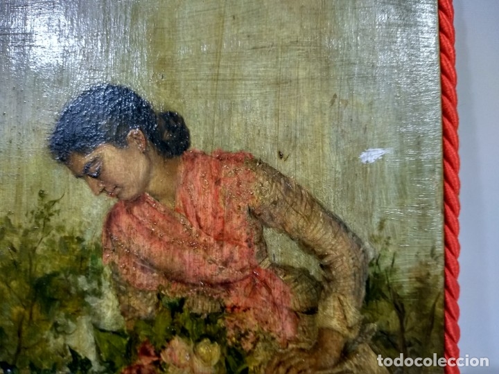Otros objetos de arte: Lote cinco antiguas tablillas. - Foto 8