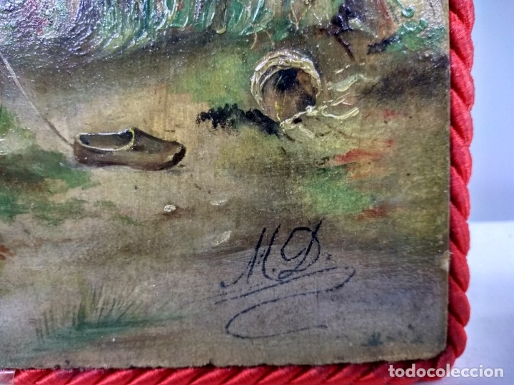Otros objetos de arte: Lote cinco antiguas tablillas. - Foto 13
