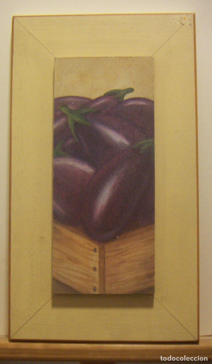 Otros objetos de arte: lamina muy decorativa.pegada sobre madera - Foto 1