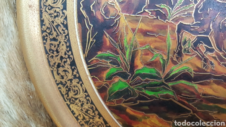 Otros objetos de arte: CAZA, TONDO ANTIGUO CON TEMA DE CAZA - Foto 18