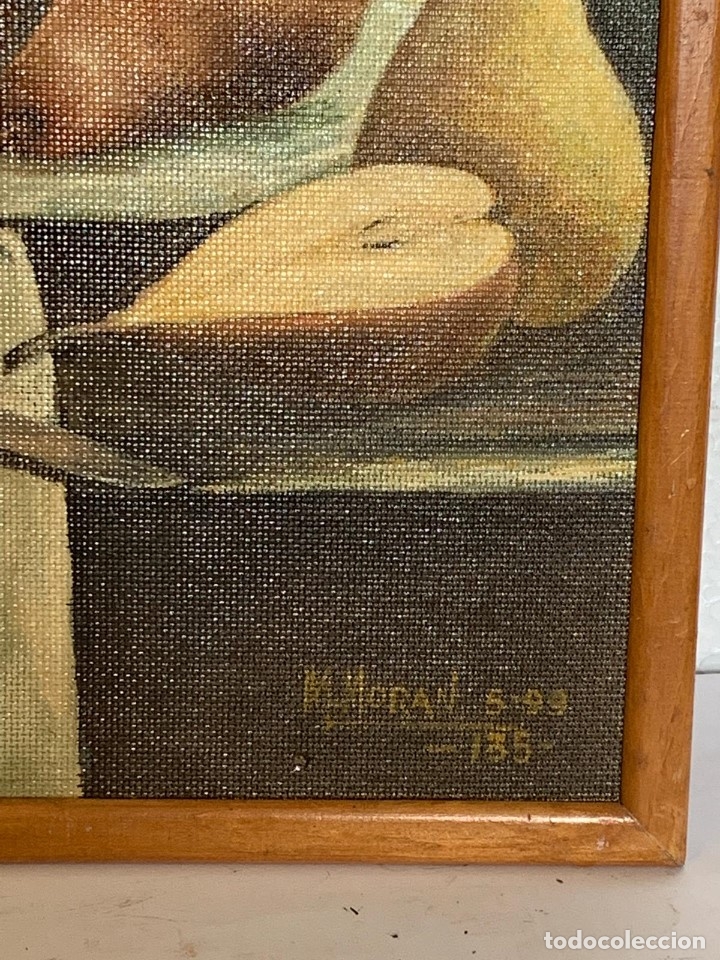 Otros objetos de arte: -OLEO SOBRE TABLA FIRMADO - Foto 2