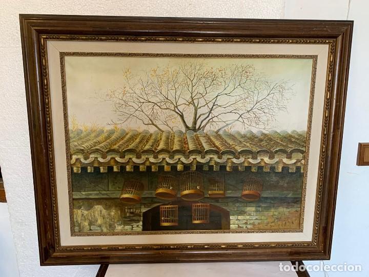 Otros objetos de arte: -OLEO SOBRE LIENZO FIRMADO - Foto 1
