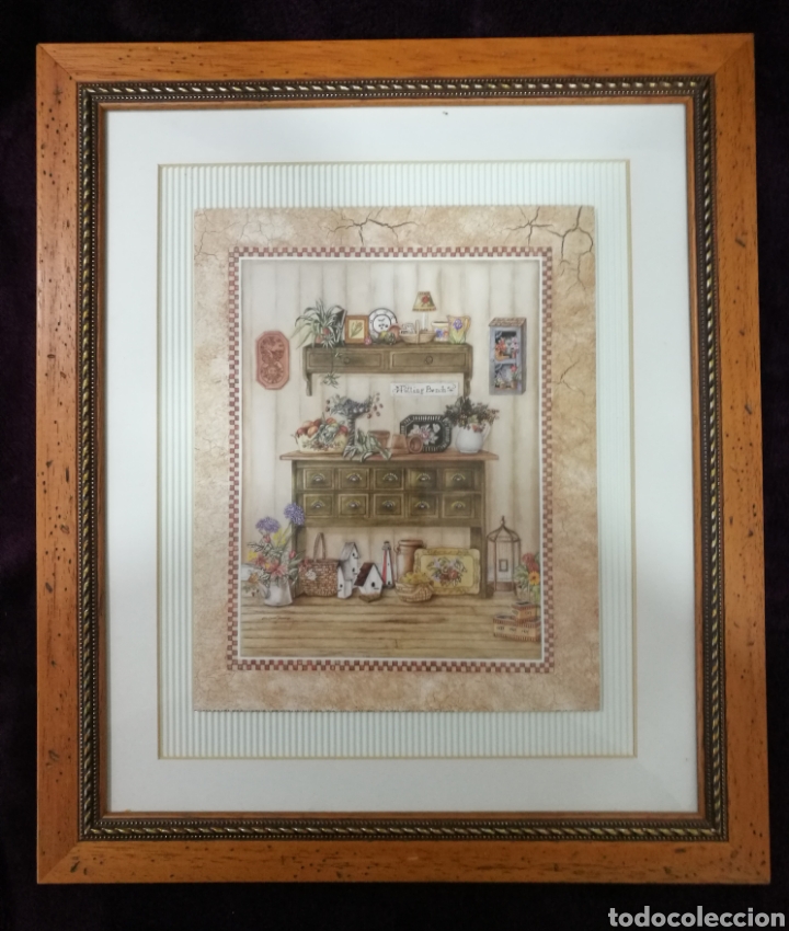 Otros objetos de arte: Cuadro medidas 41.5x35.5 cm - Foto 1