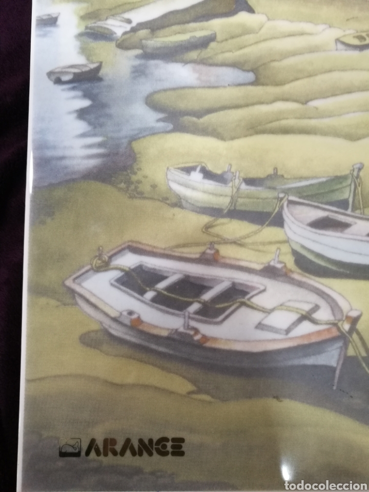 Otros objetos de arte: Gran azulejo de publicidad de ARANCE - Foto 2