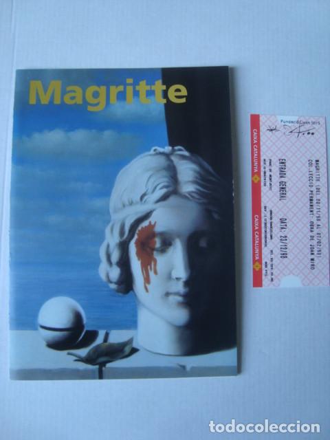 Otros objetos de arte: TR&Iacute;PTIC EXPOSICI&Oacute; MAGRITTE FUNDACI&Oacute; JOAN MIR&Oacute; (1999). - Foto 1