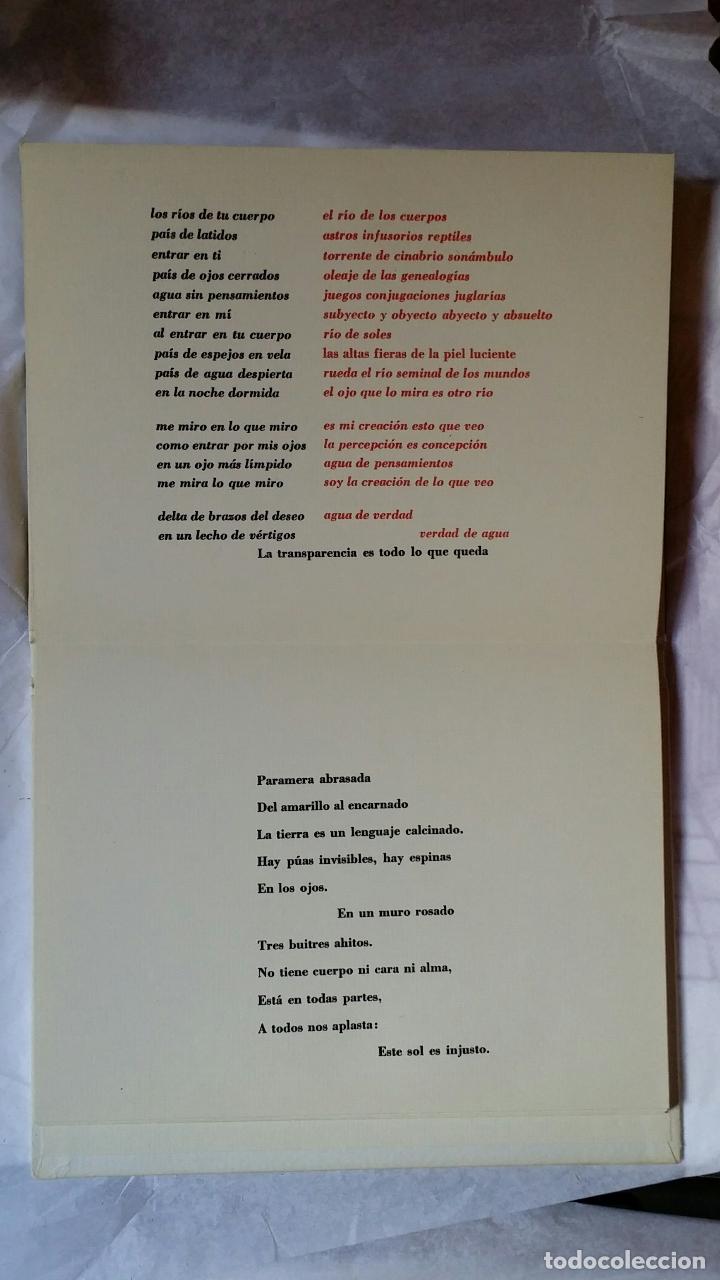 Otros objetos de arte: Octavio PAZ: BLANCO, libro de artista - Foto 10