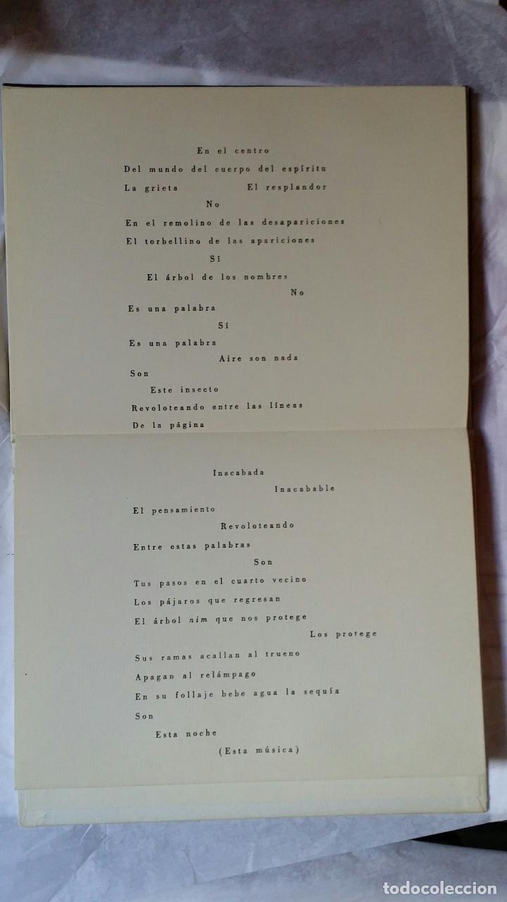 Otros objetos de arte: Octavio PAZ: BLANCO, libro de artista - Foto 12