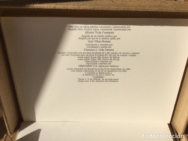 Otros objetos de arte: Estuche de arpillera numerado de Xavier Cugat - Foto 7