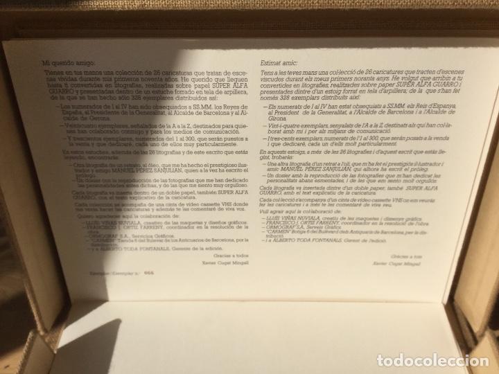 Otros objetos de arte: Estuche de arpillera numerado de Xavier Cugat - Foto 8