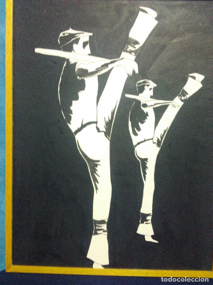 Otros objetos de arte: CUADRO SOMBRAS DANTZARIS - Foto 2