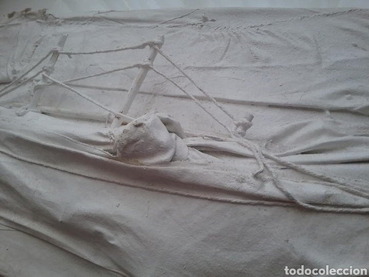 Otros objetos de arte: Cuadro escultura de barco de Herrera - Foto 3