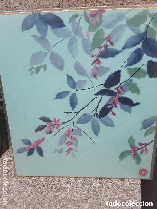 Otros objetos de arte: Precioso y antiguo collage japones - Foto 4