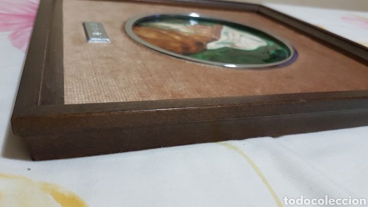 Otros objetos de arte: Cuadro esmalte renoir reproduccion - Foto 2
