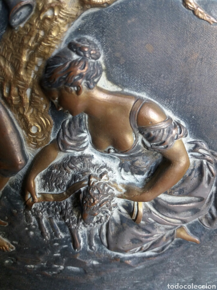 Otros objetos de arte: PRECIOSO CUADRO EN RELIEVE DE COBRE - Foto 4