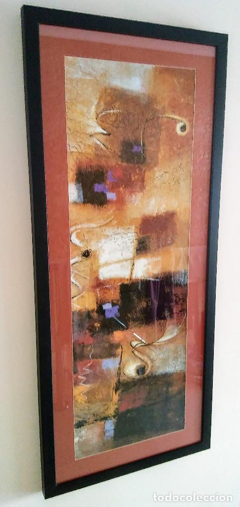 Otros objetos de arte: CUADRO ABSTRACTO ENMARCADO - Foto 3