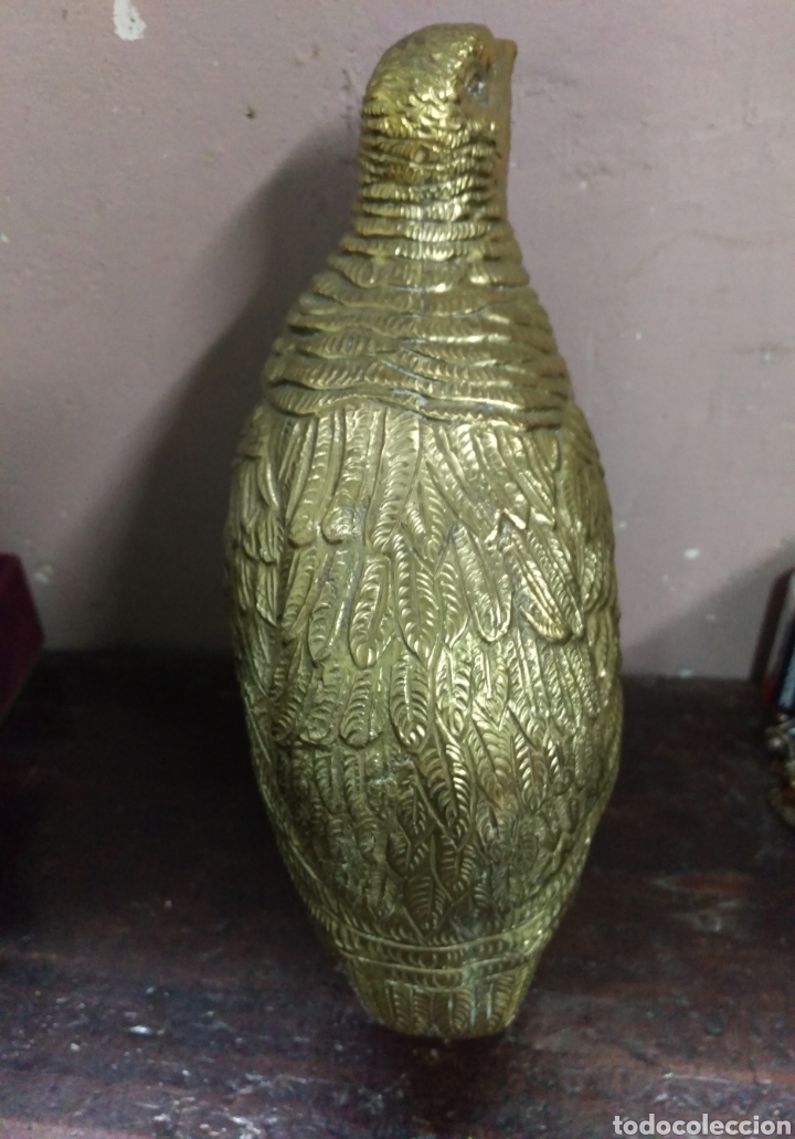 Otros objetos de arte: &Uacute;nica - figura PERDIZ CODORNIZ en bronce - Foto 4