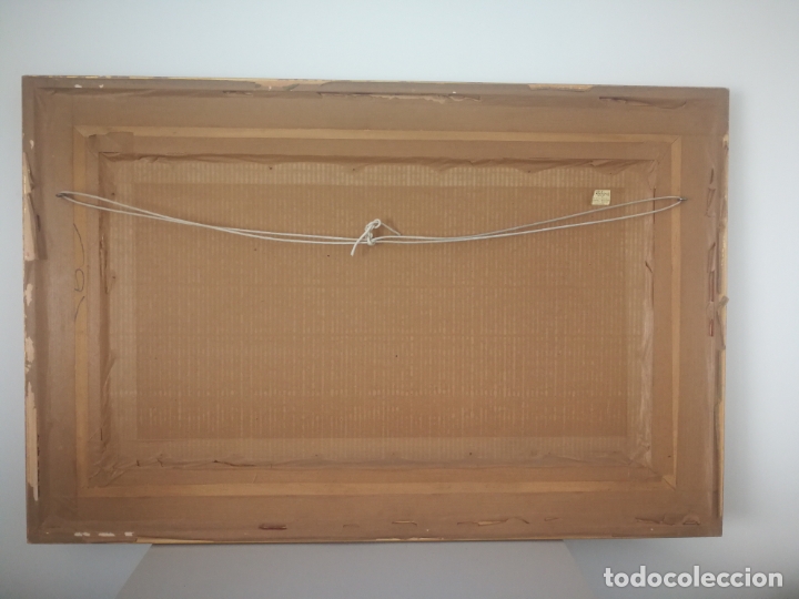 Otros objetos de arte: ESPECTACULAR CUADRO ABSTRACTO DE JAVIER FARIZO 1972 - Foto 13
