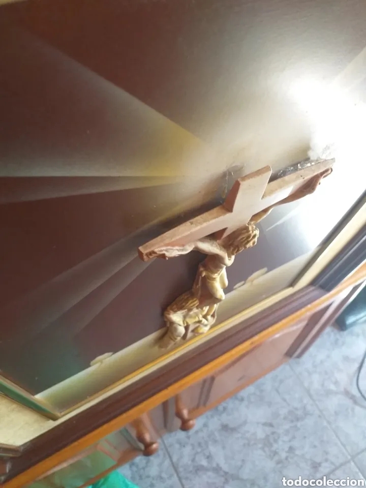 Otros objetos de arte: CUADRO CRUCIFIJO CRISTO - Foto 8