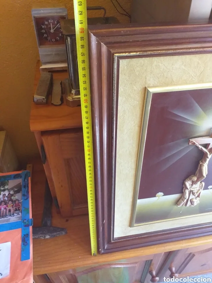 Otros objetos de arte: CUADRO CRUCIFIJO CRISTO - Foto 17