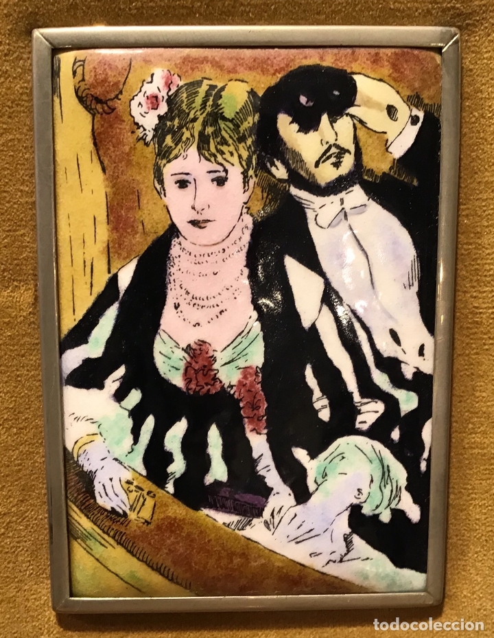 Otros objetos de arte: AUGUSTE RENOIR, ESMALTE Y PLATA - Foto 2
