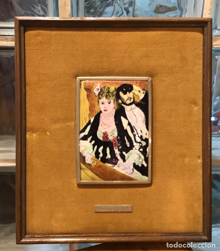 Otros objetos de arte: AUGUSTE RENOIR, ESMALTE Y PLATA - Foto 1