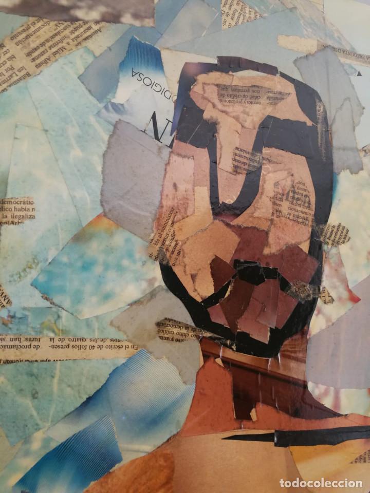 Otros objetos de arte: Espectacular Collage sobre madera - Foto 2