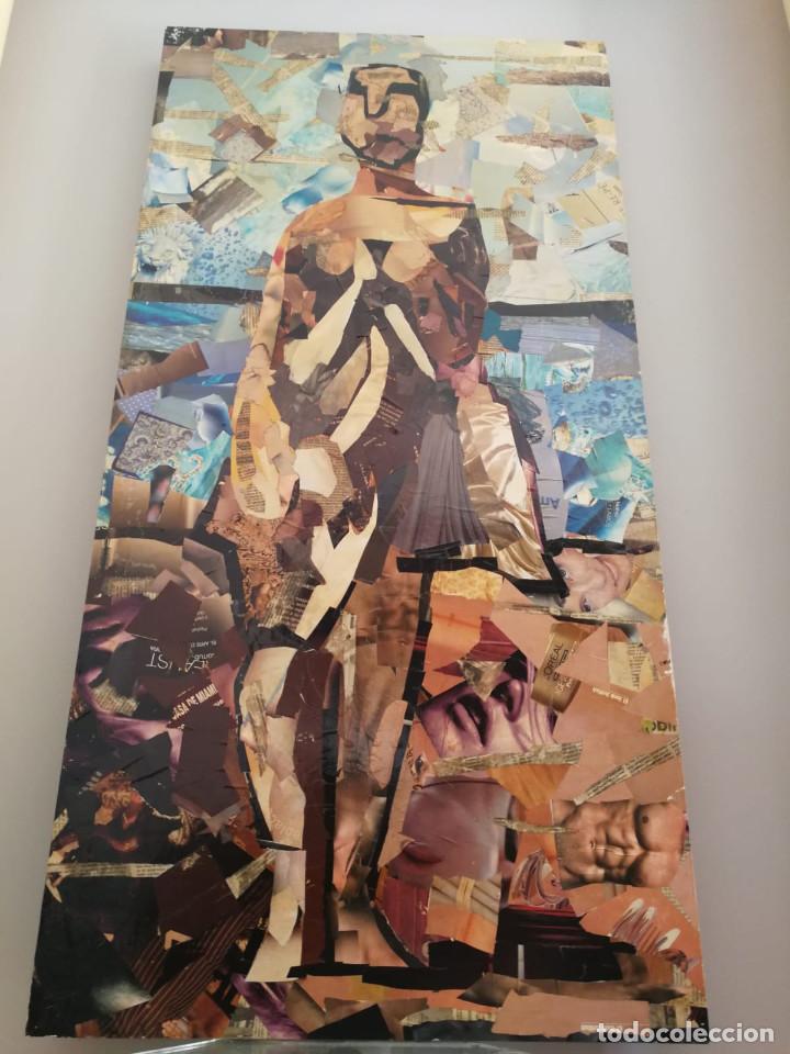 Otros objetos de arte: Espectacular Collage sobre madera - Foto 3