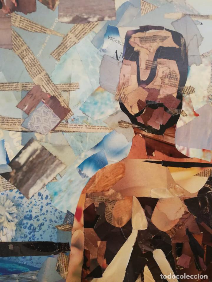 Otros objetos de arte: Espectacular Collage sobre madera - Foto 4