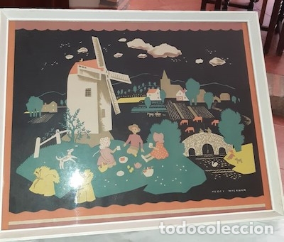 Otros objetos de arte: CUADRO DE PEGGY WICKHAM - Foto 1