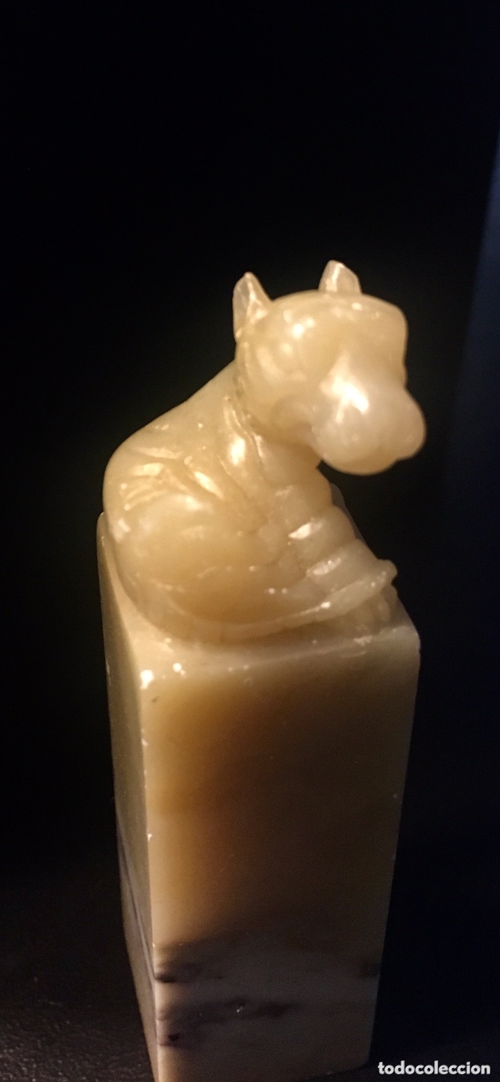 Otros objetos de arte: Sello tallado en piedra - Foto 2