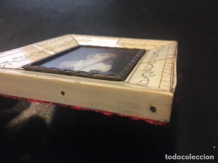 Otros objetos de arte: Miniatura sobre marfil - Foto 5