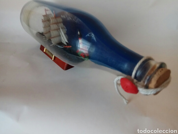 Otros objetos de arte: BOTELLA CON BARCO BLACK PRIC 30CM - Foto 3