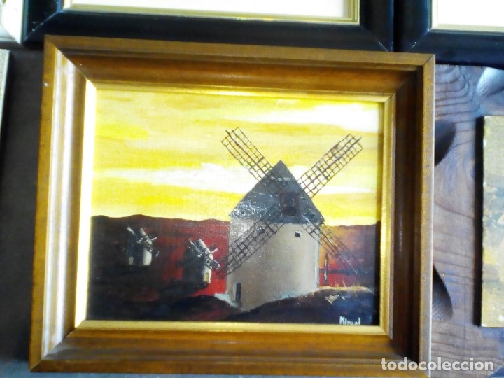 Otros objetos de arte: LOTE 14 Cuadros variados, antiguos. - Foto 7