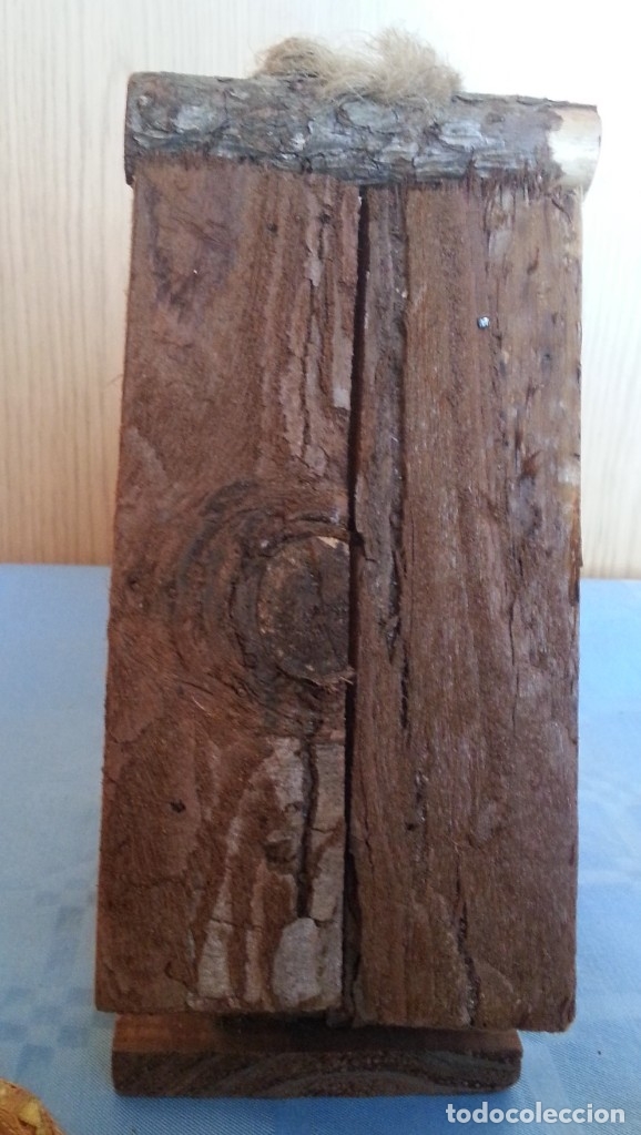 Otros objetos de arte: Nido de p&aacute;jaros. Casita en madera. A&ntilde;o 2000 - Foto 4