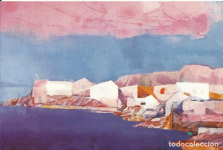 Andere Kunstgegenst&auml;nde: Invitaci&oacute;n Miquel Ibarz. Deu Anys de Pintura 1974-1984. Sala Gaspar. Barcelona. 10x15 cm. Postal.