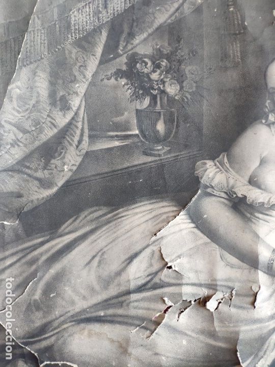 Otros objetos de arte: FOTOGRAF&Iacute;A DE MUJER POSANDO SIGLO XIX - AAA 086 - Foto 8