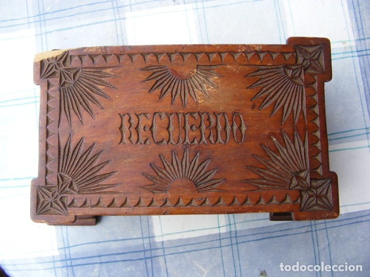 Otros objetos de arte: CAJA DE MADERA, RECUERDO DE MATAR&Oacute; - Foto 2
