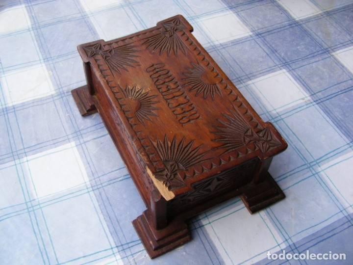 Otros objetos de arte: CAJA DE MADERA, RECUERDO DE MATAR&Oacute; - Foto 3