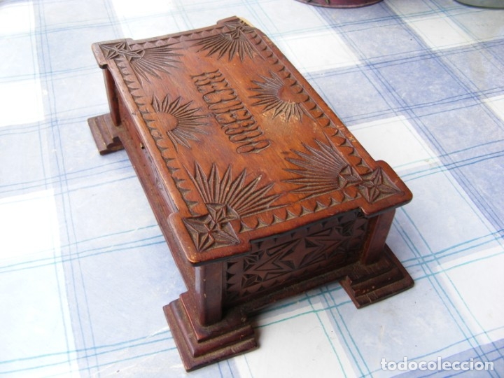 Otros objetos de arte: CAJA DE MADERA, RECUERDO DE MATAR&Oacute; - Foto 4