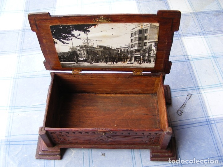 Otros objetos de arte: CAJA DE MADERA, RECUERDO DE MATAR&Oacute; - Foto 5