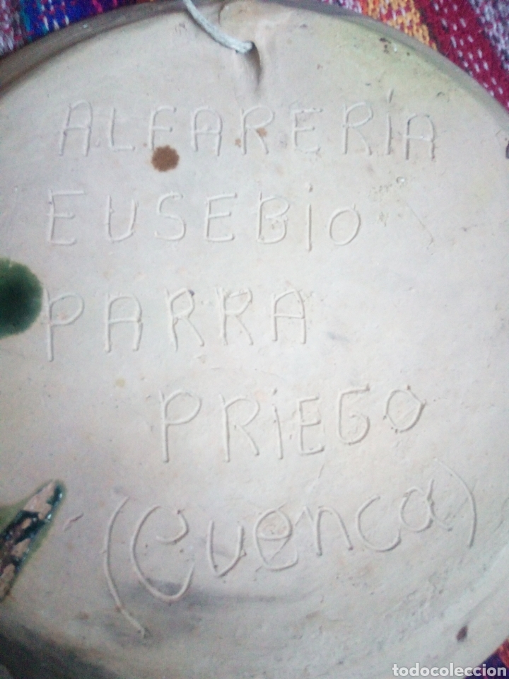 Otros objetos de arte: Plato de Priego Eusebio Parra - Foto 8