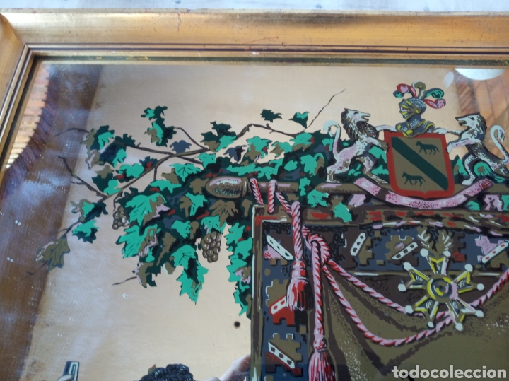 Otros objetos de arte: Cuadro cristal M&aacute;laga Virgen - Foto 2