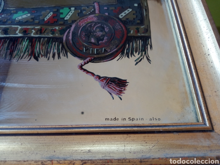Otros objetos de arte: Cuadro cristal M&aacute;laga Virgen - Foto 8