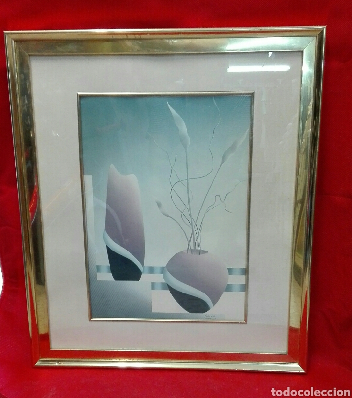 Otros objetos de arte: Cuadro jarrones. - Foto 1